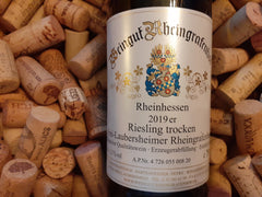 2019 Riesling Trocken (DRY) Rheinhessen, Germany- Silver Medal