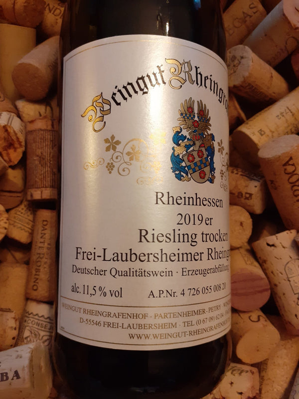 2019 Riesling Trocken (DRY) Rheinhessen, Germany- Silver Medal - Garland Wines